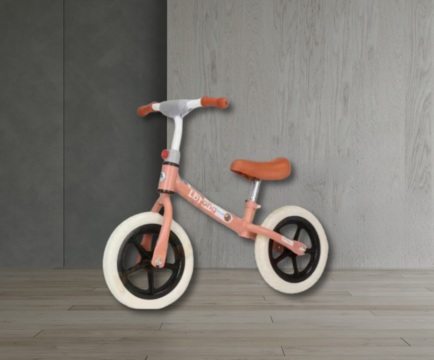 Bicicletă de echilibru Balance Extra Roz, Roti din spuma EVA