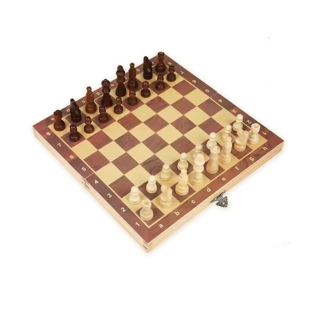 Joc de șah clasic, din lemn