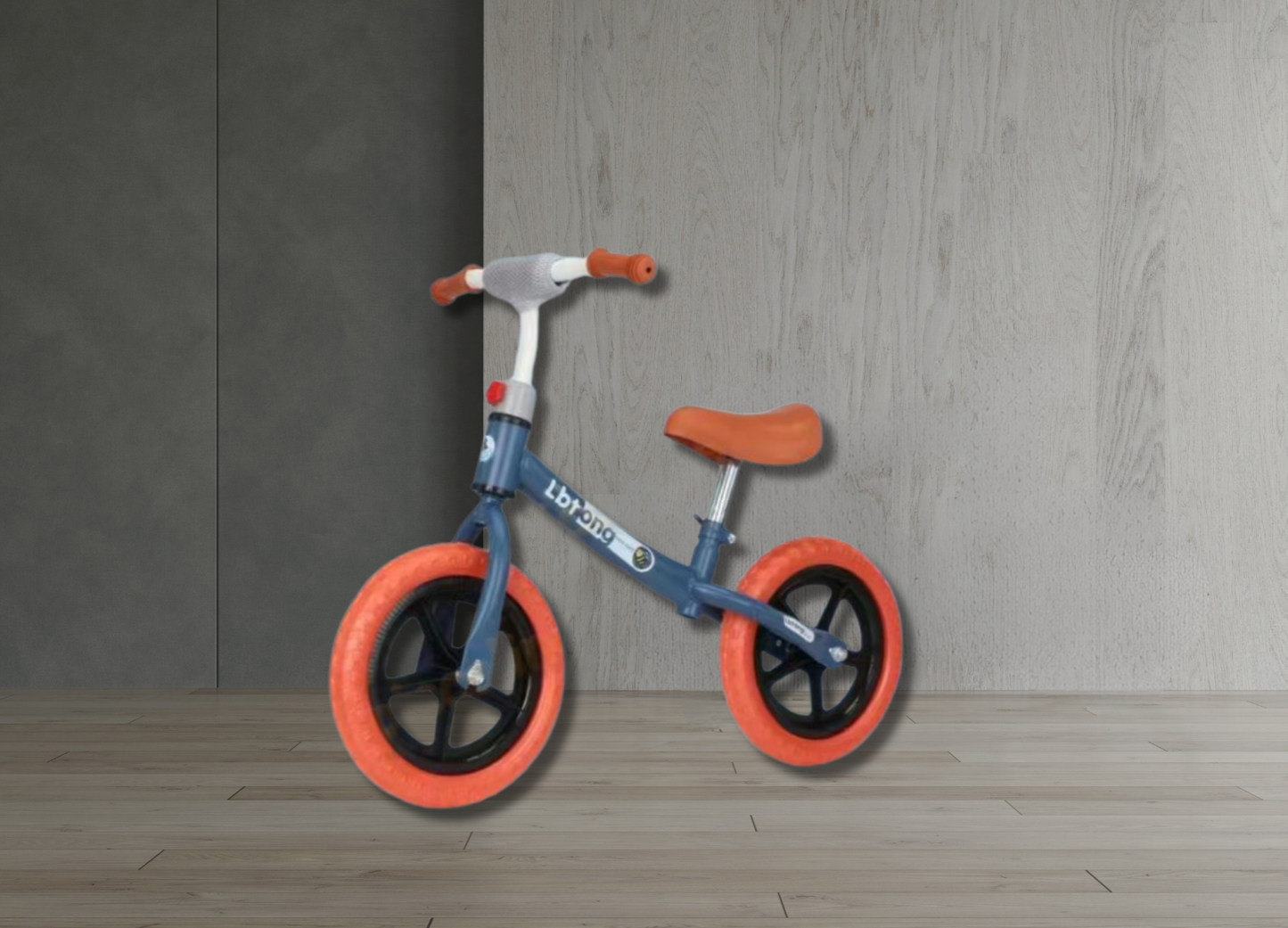 Bicicletă de echilibru Balance Extra Albastră, Roti din spuma EVA