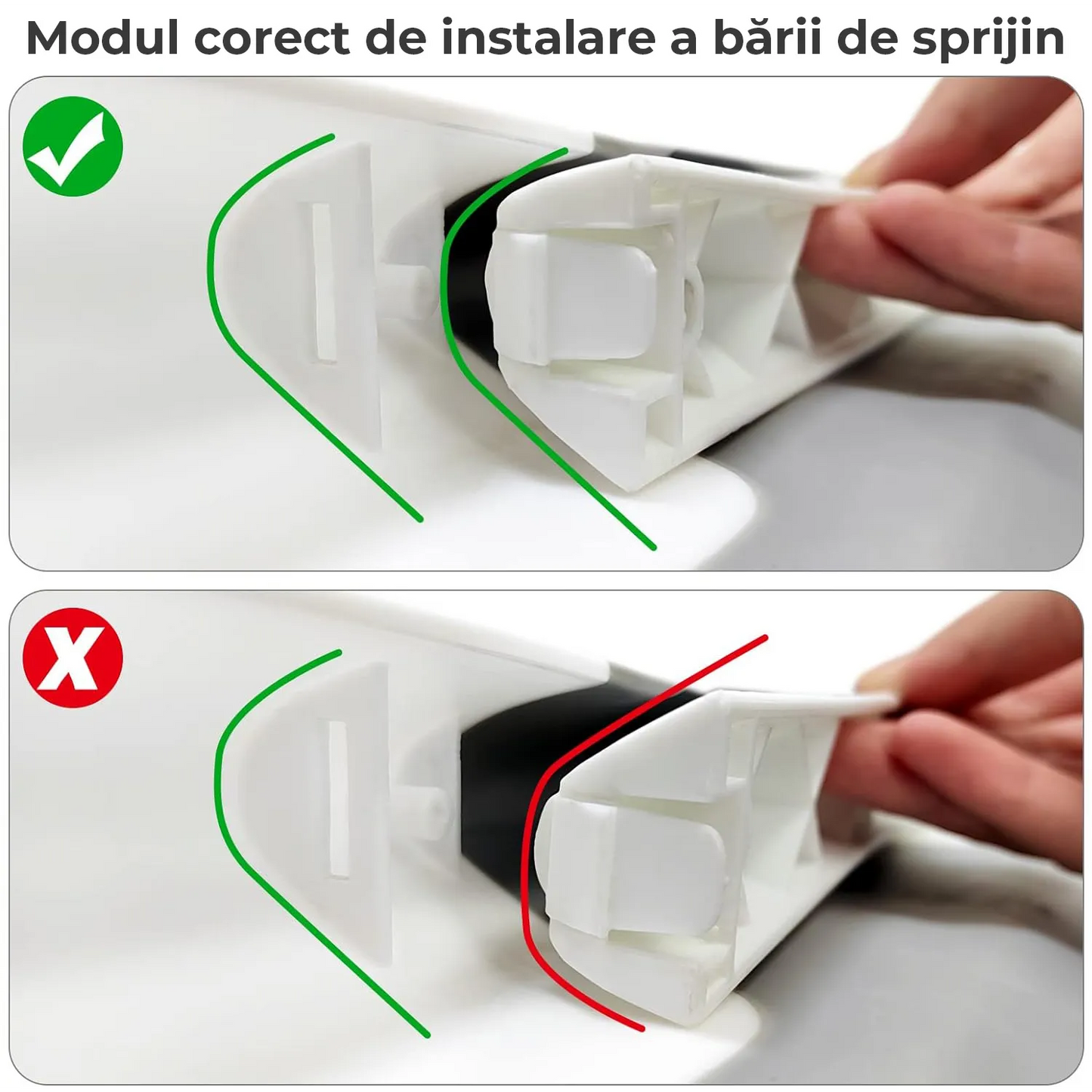 Cădiță de baie pliabilă pentru bebeluși, cu pernă moale, indicator de temperatură și suport pentru cap de duș – 63x42x20 cm, Gri