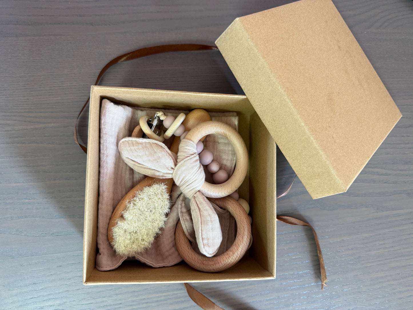 Set cadou nou-născuți - Roz Pal