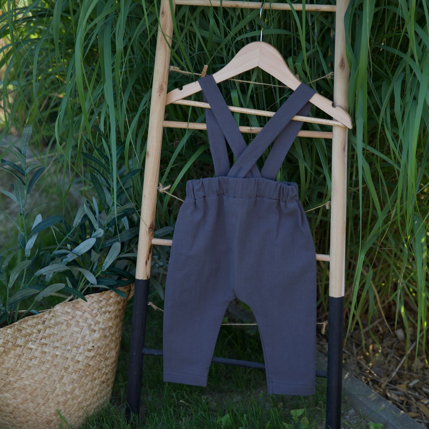 Costum Botez Baieti Gri Vesta Cu Pantaloni