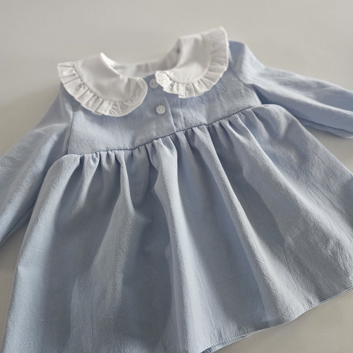 Rochita Albastra Eleganta Cu Guleras