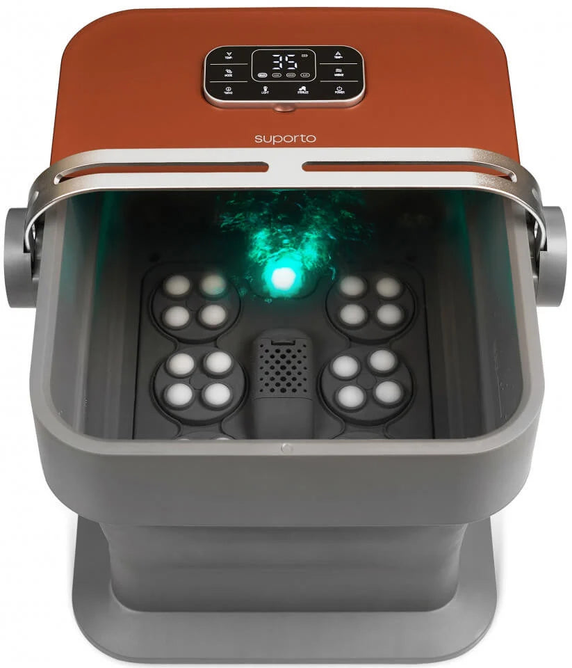 Aparat Masaj Gravide pentru Picioare, Cadita Hidromasaj Pentru Picioare, Aparat Pedichiura Cu Masaj Si Sterilizare Cu Ozon