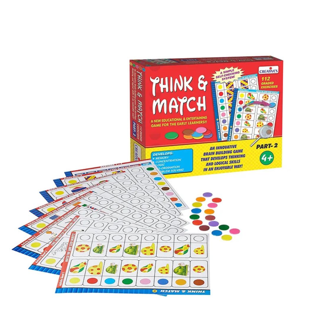 Joc Montessori - Gândește și potrivește Partea 2