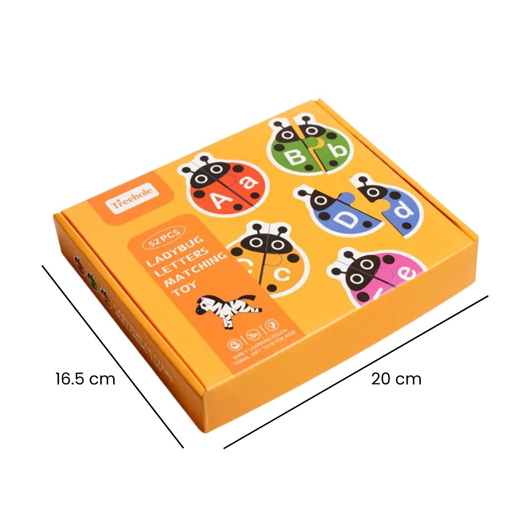 Joc de asociere litere, 26 gârgârițe colorate