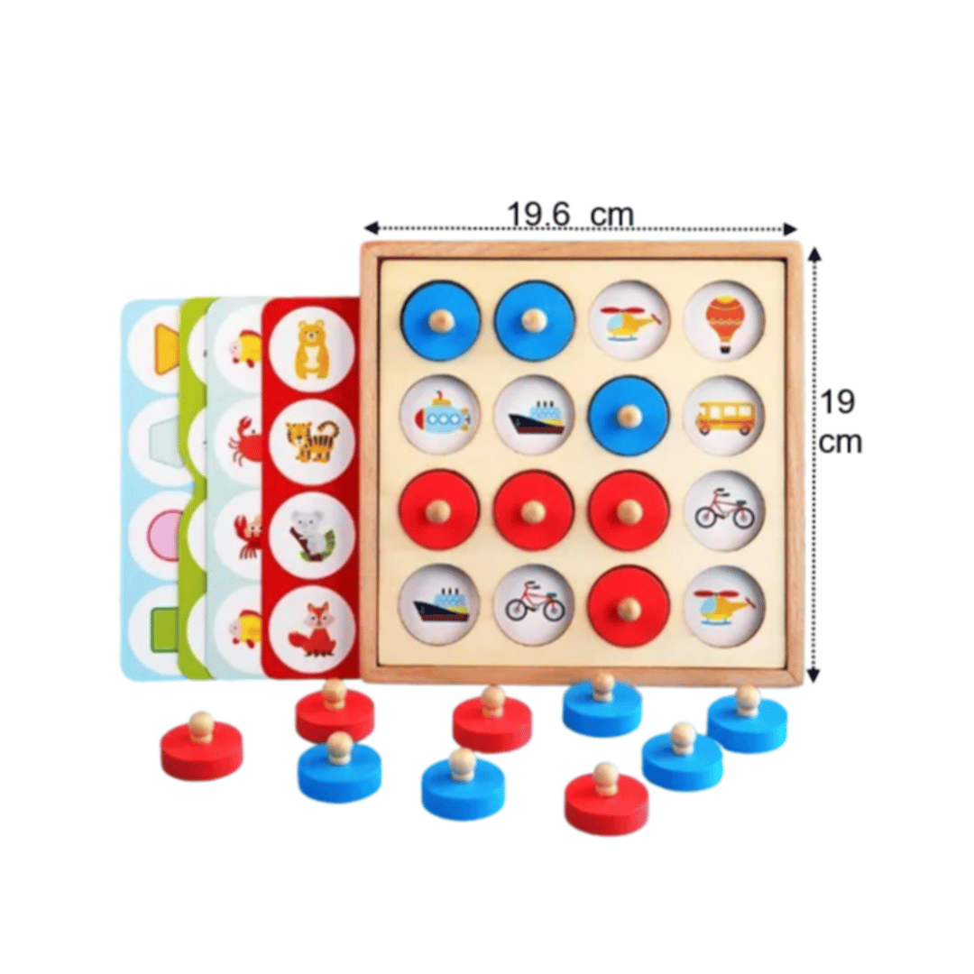 Jocul magic al memoriei, 3 ani+