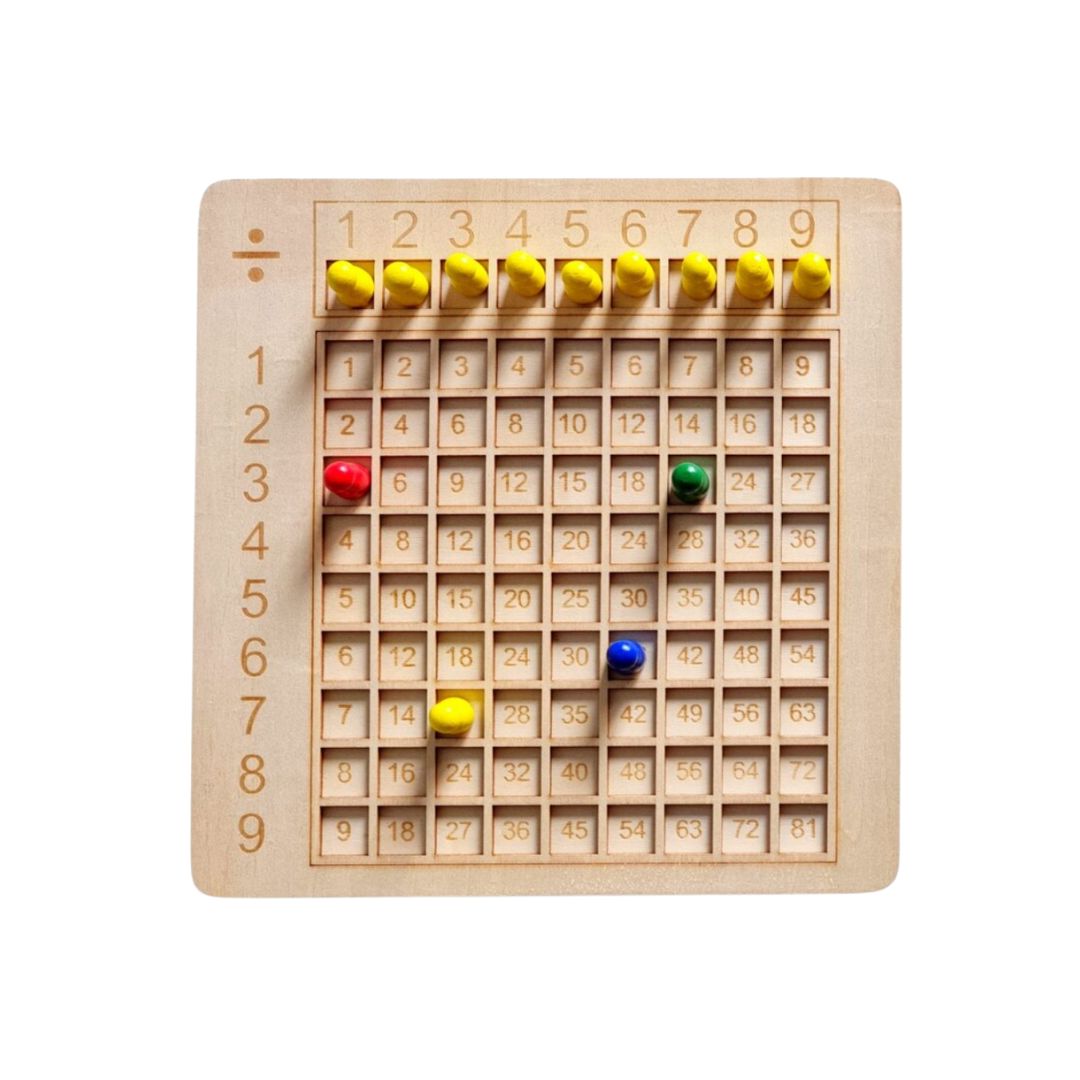 Joc educativ Cursa Împărțirii, cu 100 carduri