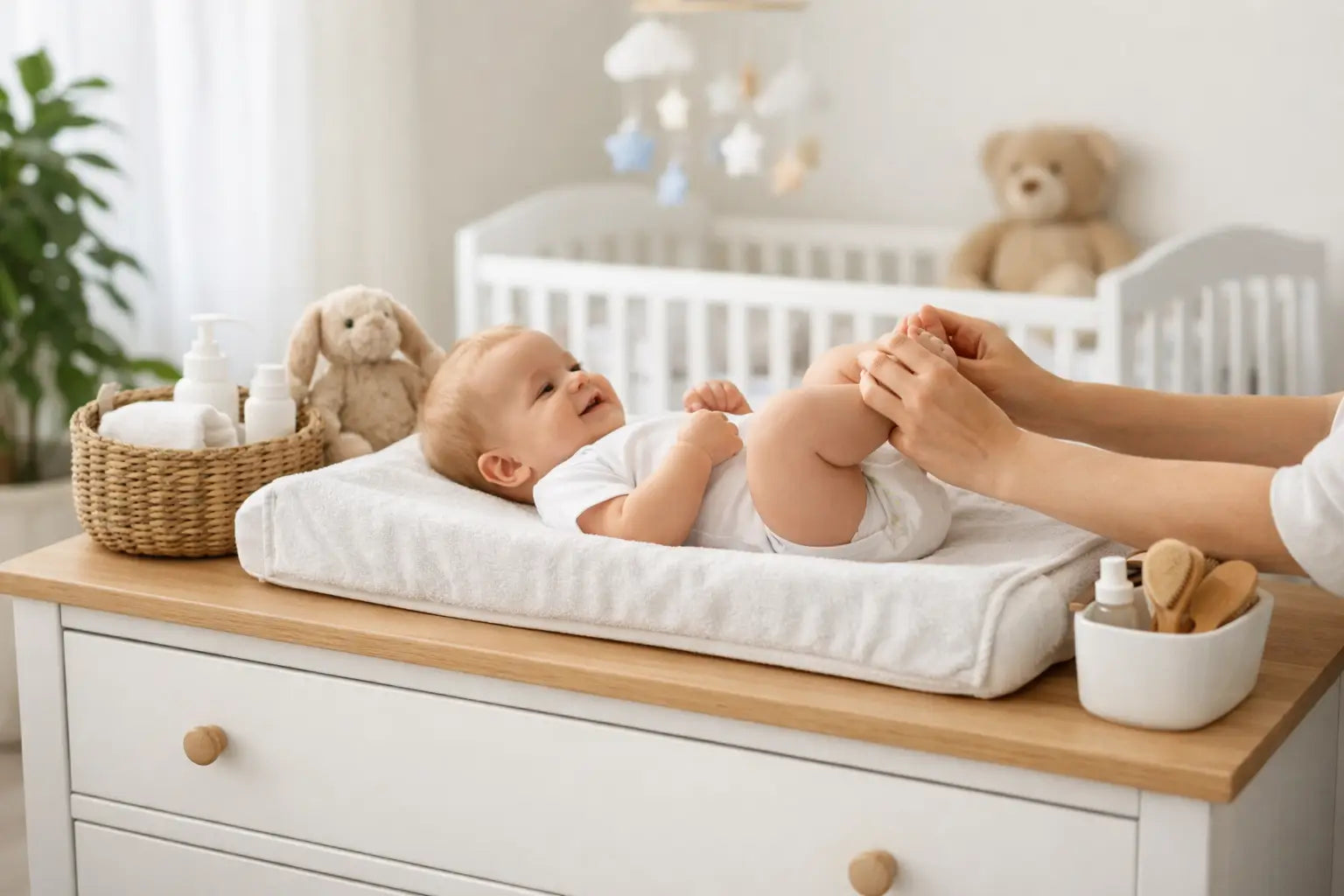 Cum alegi comoda de înfășat bebe