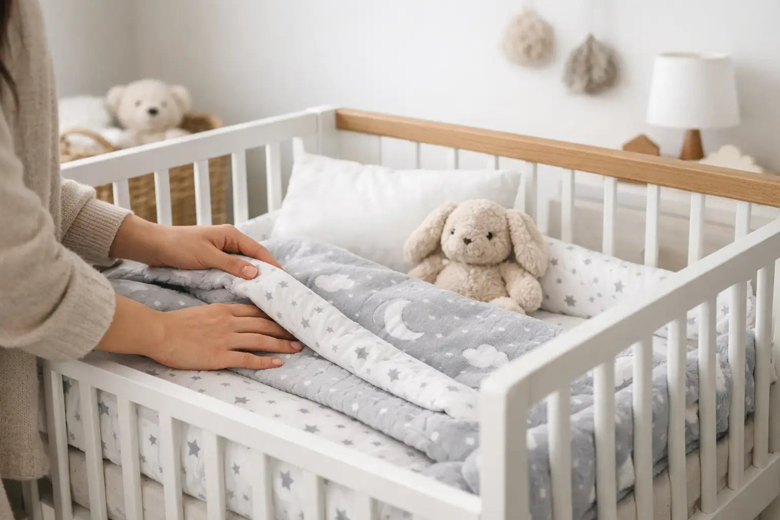Lenjerie pătuț bebe - cum alegi corect