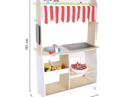 Bucatarie Ecotoys CA04063 + set accesorii