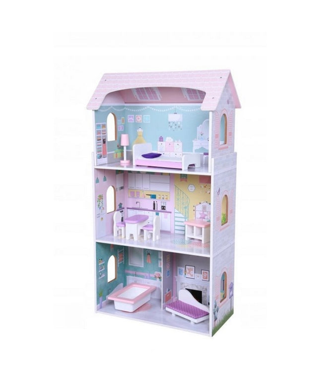 Casuta de basm din lemn Ecotoys 4121