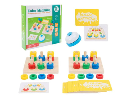 Joc educativ de potrivire a culorilor, 1-2 jucători, 3 ani+ - Bebeboo - Totul pentru copii. Jucării, Hăinuțe, Perne, Mobilier, Textile