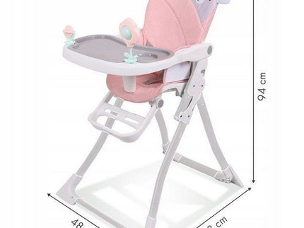 Scaun de masa Ecotoys HC-301-903 - Roz