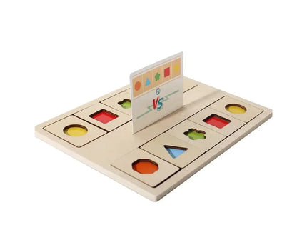 Puzzle interactiv de potrivire a Formelor și Culorilor, 3 ani+ - Bebeboo - Totul pentru copii. Jucării, Hăinuțe, Perne, Mobilier, Textile
