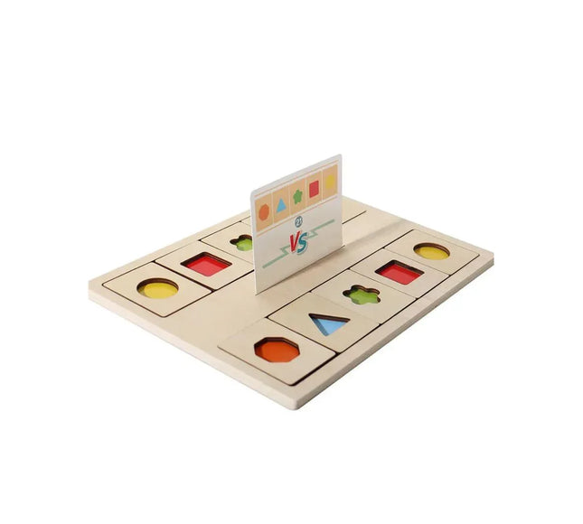 Puzzle interactiv de potrivire a Formelor și Culorilor, 3 ani+ - Bebeboo - Totul pentru copii. Jucării, Hăinuțe, Perne, Mobilier, Textile