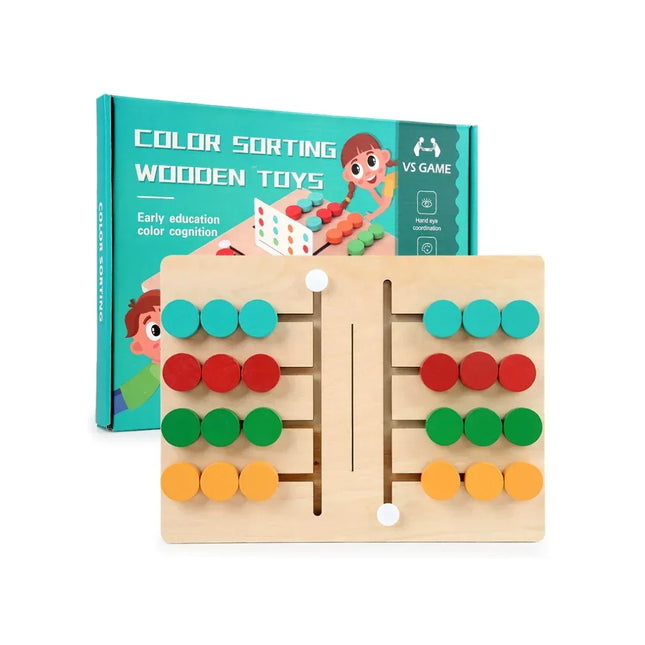Joc de potrivire a culorilor, 1-2 jucători, 3 ani+ - Bebeboo - Totul pentru copii. Jucării, Hăinuțe, Perne, Mobilier, Textile