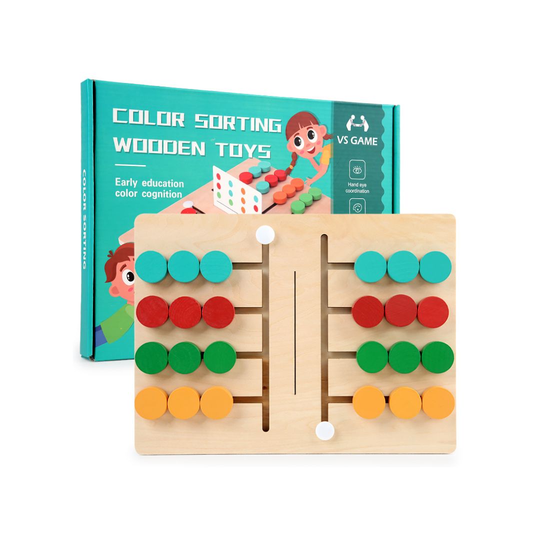 Joc de potrivire a culorilor, 1-2 jucători, 3 ani+