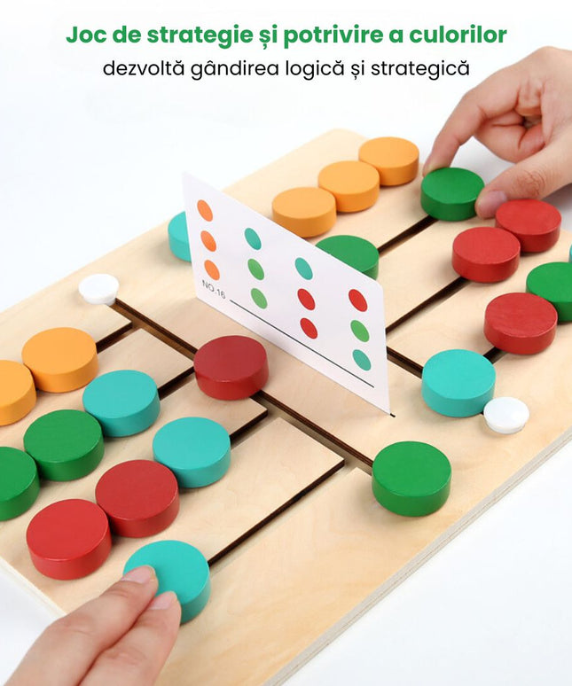 Joc de potrivire a culorilor, 1-2 jucători, 3 ani+