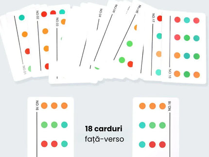 Joc de potrivire a culorilor, 1-2 jucători, 3 ani+ - Bebeboo - Totul pentru copii. Jucării, Hăinuțe, Perne, Mobilier, Textile