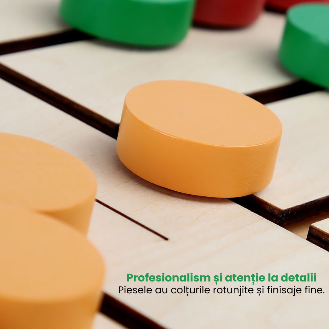 Joc de potrivire a culorilor, 1-2 jucători, 3 ani+