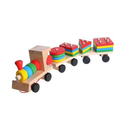 Trenulețul formelor și al culorilor, 3 ani+ - Bebeboo - Totul pentru copii. Jucării, Hăinuțe, Perne, Mobilier, Textile