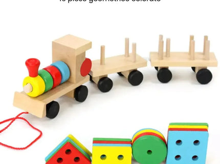 Trenulețul formelor și al culorilor, 3 ani+ - Bebeboo - Totul pentru copii. Jucării, Hăinuțe, Perne, Mobilier, Textile