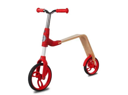 Bicicleta fara pedale/trotineta Sun Baby 006 EVO 360 Red - Bebeboo - Totul pentru copii. Jucării, Hăinuțe, Perne, Mobilier, Textile