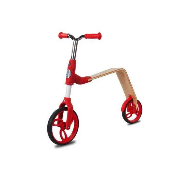 Bicicleta fara pedale/trotineta Sun Baby 006 EVO 360 Red - Bebeboo - Totul pentru copii. Jucării, Hăinuțe, Perne, Mobilier, Textile