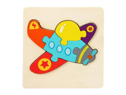 Puzzle Educaționale din lemn – Forme și Animale - Bebeboo - Totul pentru copii. Jucării, Hăinuțe, Perne, Mobilier, Textile