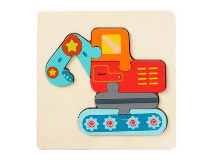 Puzzle Educaționale din lemn – Forme și Animale - Bebeboo - Totul pentru copii. Jucării, Hăinuțe, Perne, Mobilier, Textile