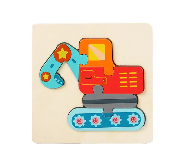 Puzzle Educaționale din lemn – Forme și Animale - Bebeboo - Totul pentru copii. Jucării, Hăinuțe, Perne, Mobilier, Textile