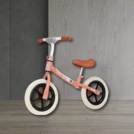 Bicicletă de echilibru Balance Extra Roz, Roti din spuma EVA