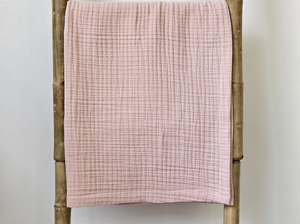 Paturica Roz Din Muselina - Bebeboo - Totul pentru copii. Jucării, Hăinuțe, Perne, Mobilier, Textile