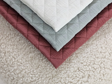 Paturica Bebelusi Din Muselina Matlasata 75x75cm - Bebeboo - Totul pentru copii. Jucării, Hăinuțe, Perne, Mobilier, Textile
