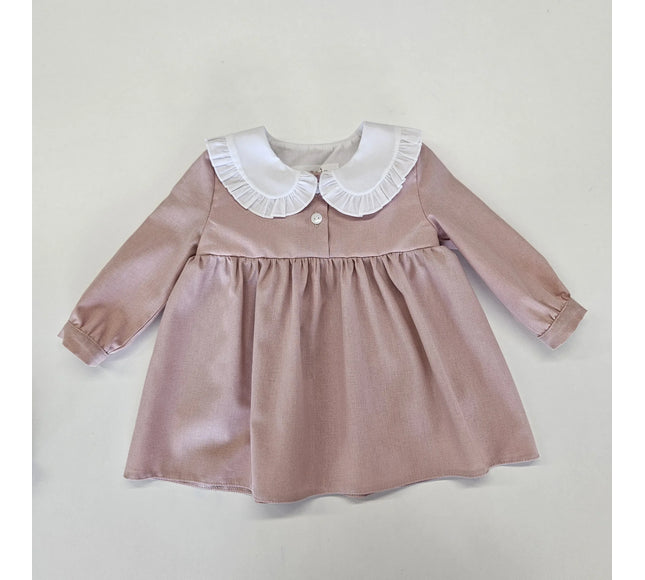 Rochita Roz Cu Guleras Alb - Bebeboo - Totul pentru copii. Jucării, Hăinuțe, Perne, Mobilier, Textile