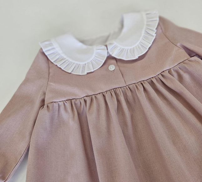 Rochita Roz Cu Guleras Alb - Bebeboo - Totul pentru copii. Jucării, Hăinuțe, Perne, Mobilier, Textile