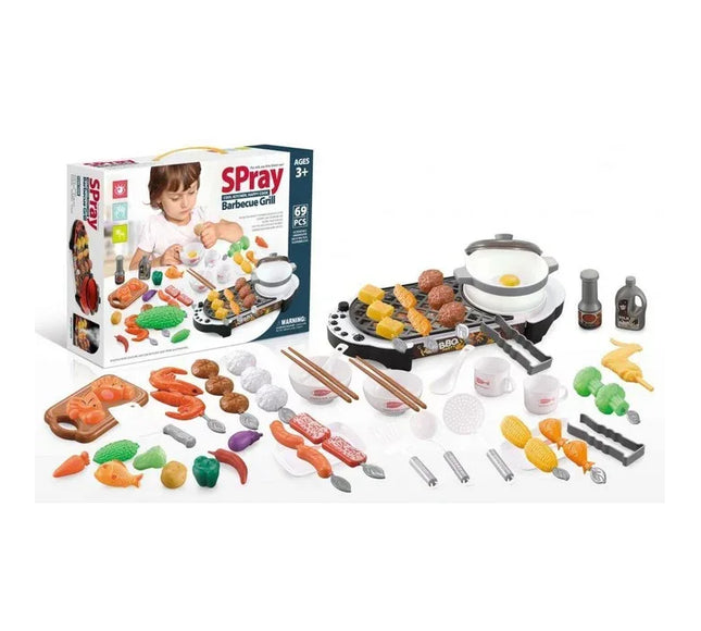 Mini bucatarie cu accesorii Ecotoys HC487931 - Bebeboo - Totul pentru copii. Jucării, Hăinuțe, Perne, Mobilier, Textile