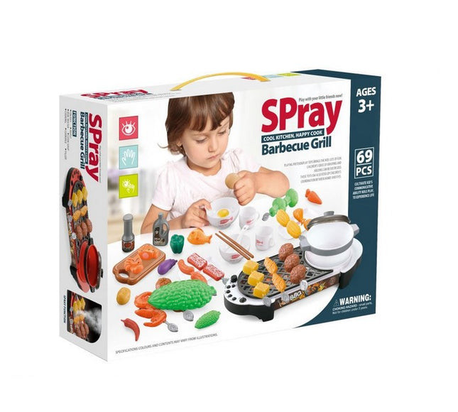 Mini bucatarie cu accesorii Ecotoys HC487931