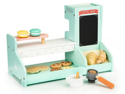 Bucatarie de lemn, coffee shop Ecotoys 4442
