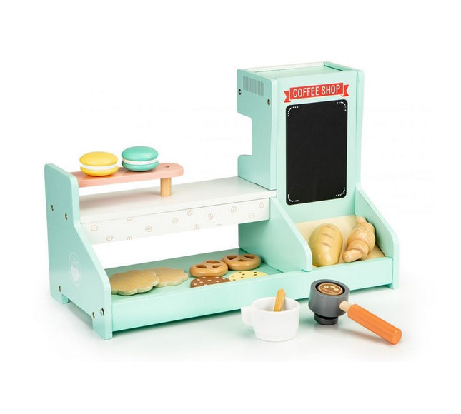 Bucatarie de lemn, coffee shop Ecotoys 4442