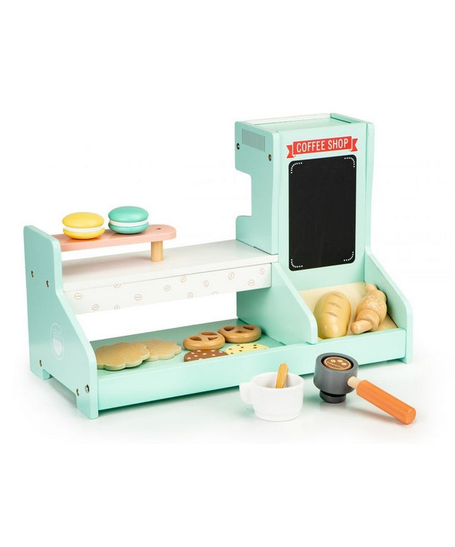 Bucatarie de lemn, coffee shop Ecotoys 4442