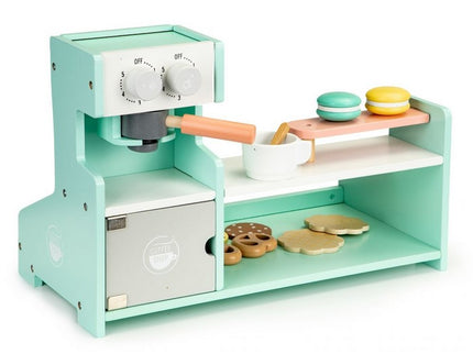 Bucatarie de lemn, coffee shop Ecotoys 4442