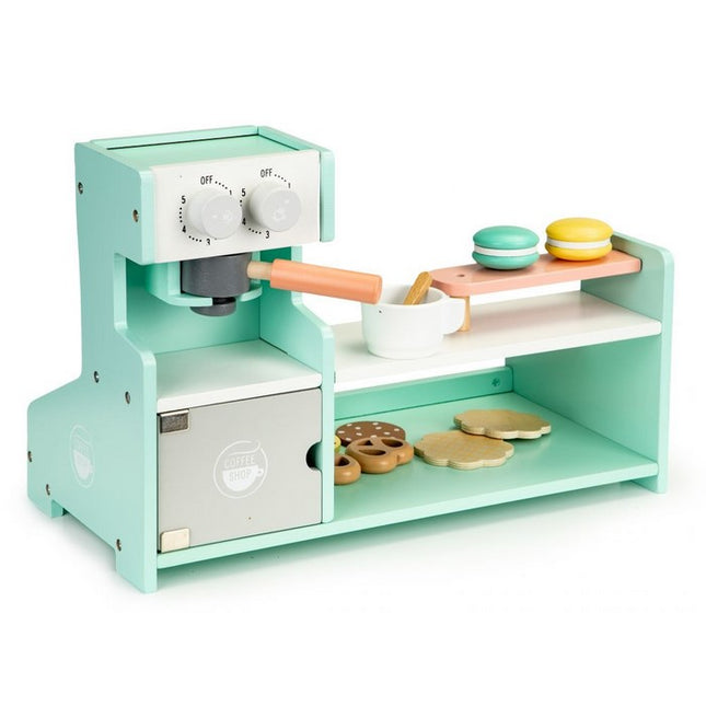 Bucatarie de lemn, coffee shop Ecotoys 4442