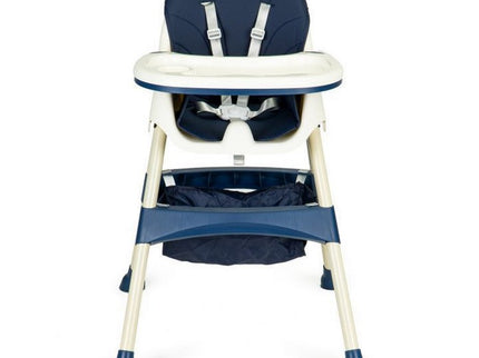 Scaun de masa 2 in 1 Ecotoys HC-823 - Bleumarin