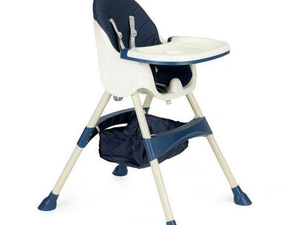 Scaun de masa 2 in 1 Ecotoys HC-823 - Bleumarin