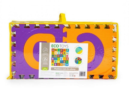 Salteluta educationala pentru joaca cu litere si cifre ECOEVA002