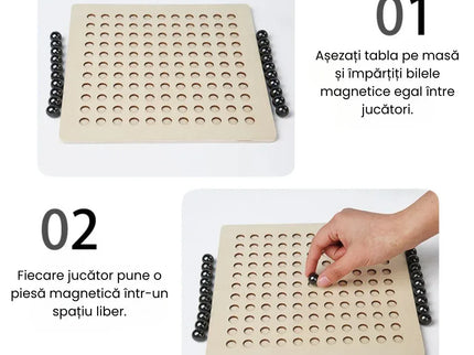 Joc de șah magnetic cu bile, 6 ani+ - Bebeboo - Totul pentru copii. Jucării, Hăinuțe, Perne, Mobilier, Textile