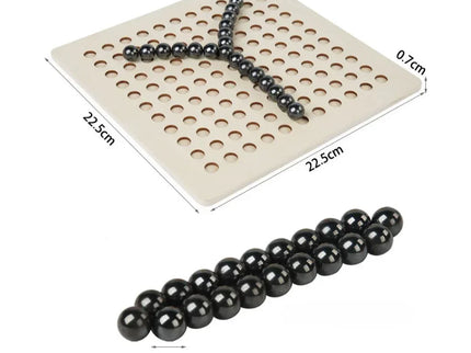 Joc de șah magnetic cu bile, 6 ani+ - Bebeboo - Totul pentru copii. Jucării, Hăinuțe, Perne, Mobilier, Textile