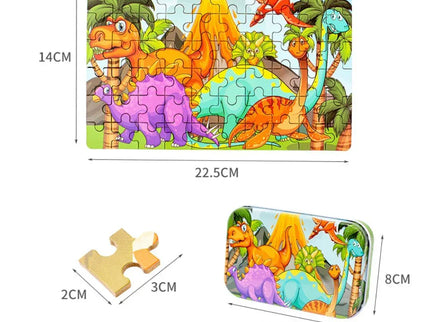 Puzzle cu 60 de piese, Tematici diverse, - Bebeboo - Totul pentru copii. Jucării, Hăinuțe, Perne, Mobilier, Textile